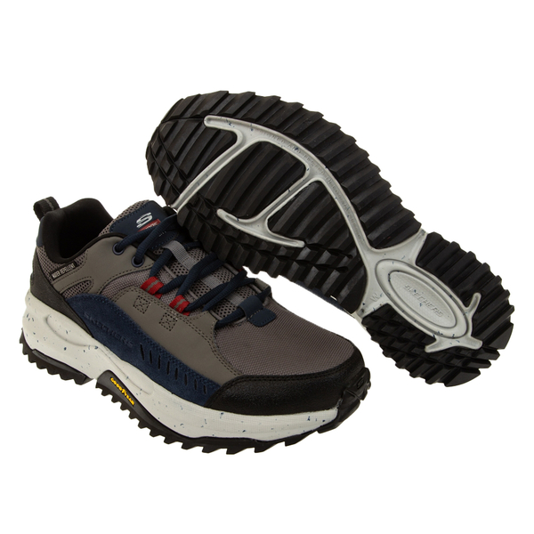 SKECHERS BIONIC TRAIL 灰黑 男 寬楦 防潑水 固特異 大底 戶外 健走 慢跑鞋 237219WNVGY product thumbnail 2