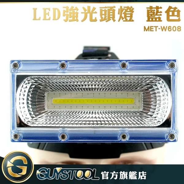 GUYSTOOL  照明廣 防水 鋰電 頭戴式手電筒 探照燈 探險燈 照明燈 夜間頭燈 MET-W608 頭燈 釣魚燈 product thumbnail 3