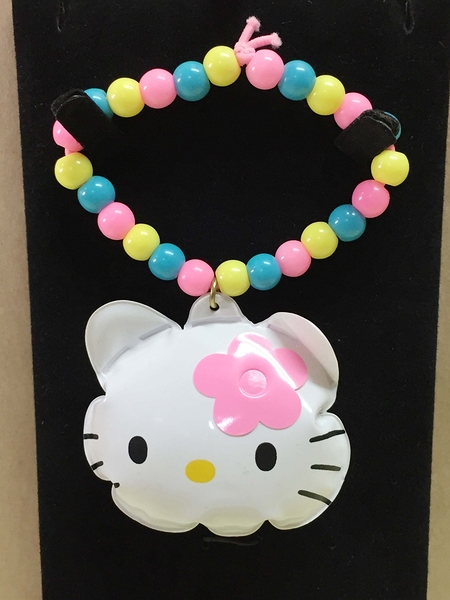 【震撼精品百貨】Hello Kitty 凱蒂貓~手環/手鍊-彩色珠造型