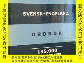 二手書博民逛書店Norstedts罕見Comprehensive Swedish-english Dictionary (Engl