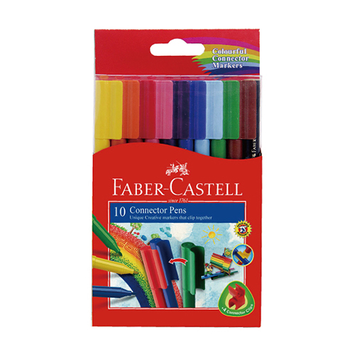 Faber-Castell 輝柏 彩色連接筆/彩色筆10色 NO.11-150-A