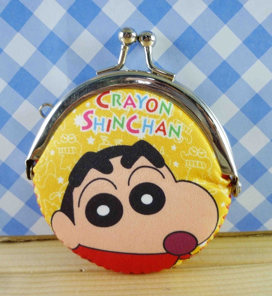 【震撼精品百貨】蠟筆小新_Crayon Shin-chan~小新零錢包/收納包-小新黃#00991