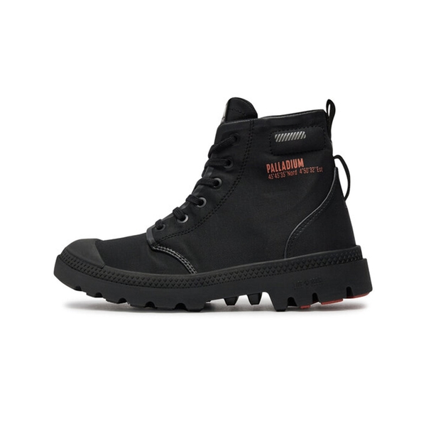 PALLADIUM PAMPA LITE HI 經典軍靴 帆布 黑色 穿搭 高筒 運動 休閒鞋 79102008 product thumbnail 3