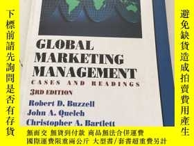 二手書博民逛書店Global罕見Marketing Management: Ca