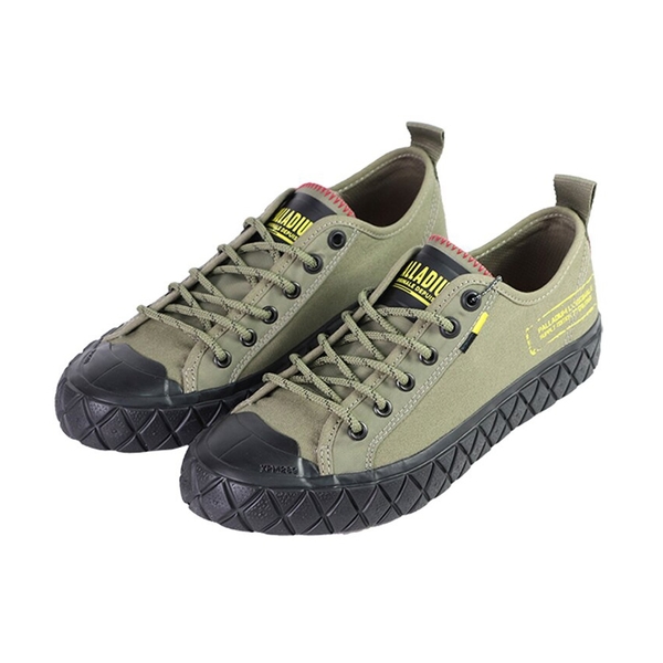 PALLADIUM PALLA ACE SUPPLY LO 綠 男女 低筒 帆布 休閒 鬆餅鞋 77178308