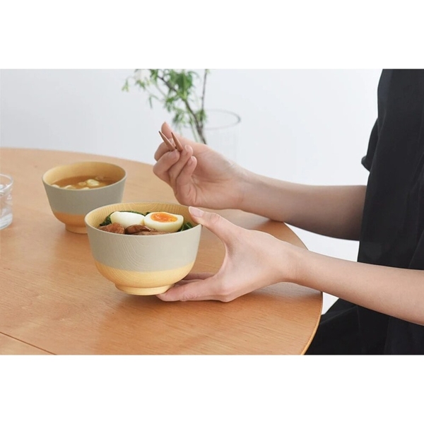 日本製 兒童碗 抗菌雙色湯碗 輕量碗 抗菌餐碗 抗菌碗 飯碗 野餐 露營 兒童碗 餐碗 雙色碗 碗 product thumbnail 5