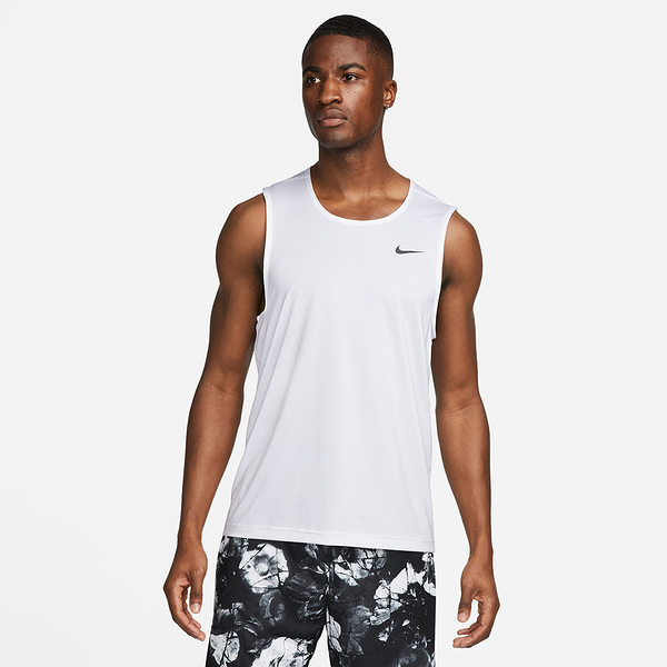 【NIKE AS M NK DF READY TANK 男款 白 Dri-FIT 速乾 背心 上衣 訓練 DV9814-100