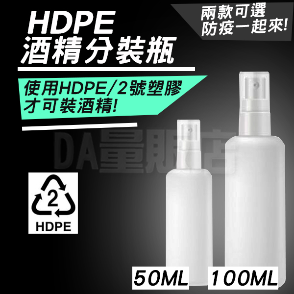 酒精分裝瓶 100ml 噴霧瓶 不透光 適用於 酒精 次氯酸水 HDPE 噴瓶 噴壓瓶 按壓瓶 product thumbnail 3