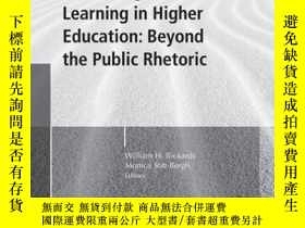 二手書博民逛書店Evaluating罕見Student Learning in Higher Education: Beyond