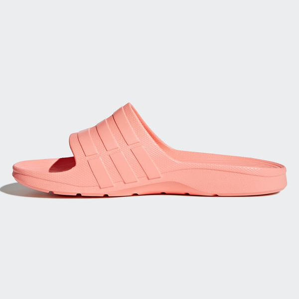 Adidas Adilette Duramo Slide 女鞋 拖鞋 休閒 防水 海灘 粉橘 【運動世界】CG2795 product thumbnail 5