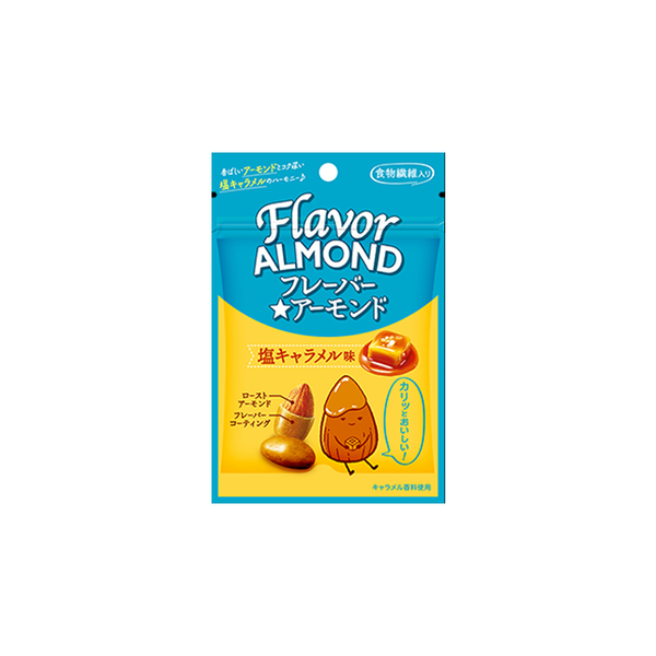 【即期良品】日本零食 meigum明治 Flavor ALMOND杏仁果(鹽味焦糖) product thumbnail 2