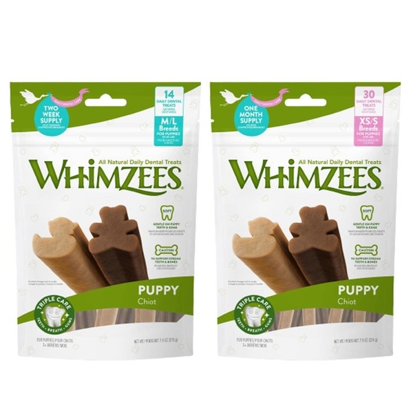 Whimzees唯潔 潔牙骨幼犬專用 小型犬7.9oz/中大型犬7.4oz 天然潔牙骨 狗零食『寵喵樂旗艦店』 product thumbnail 2