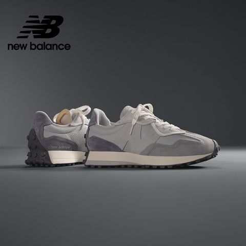 NEW BALANCE 休閒鞋 NB 327 霧霾灰藍 復古 情侶鞋 男女 U327WGC