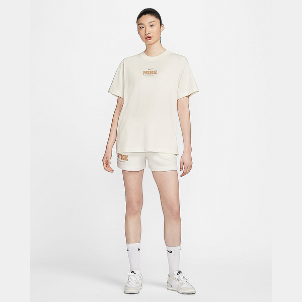 NIKE Sportswear Essential 米色 短T 休閒 LOGO渲染 短袖 HF6180-133 女 product thumbnail 2