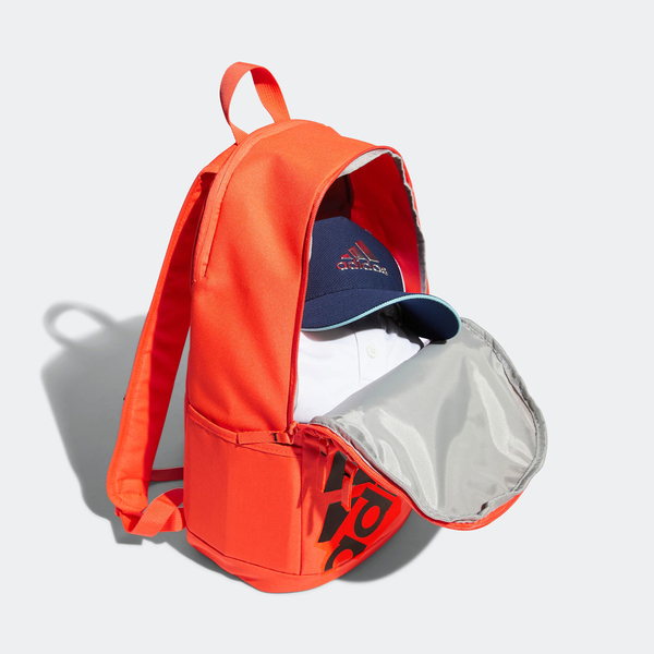 Adidas CL BP CLASSIC 男女款 橘色 後背包 多格收納 HP1463【KAORACER】 product thumbnail 2