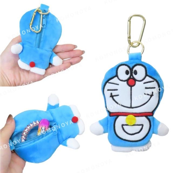 小禮堂 Sanrio 三麗鷗 絨毛玩偶收納包附扣環 (角色款) Kitty 大耳狗 人魚漢頓 product thumbnail 6