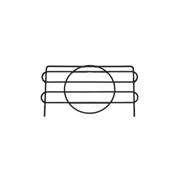 【品樂生活】層架專用黑色圍籬26.5CM-1入(適用於35CM寬鐵架)/鞋架/行李箱架/衛生紙架/層架鐵架