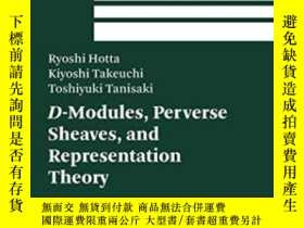 二手書博民逛書店【罕見】D-modules, Perverse Sheaves, And Representation Theor