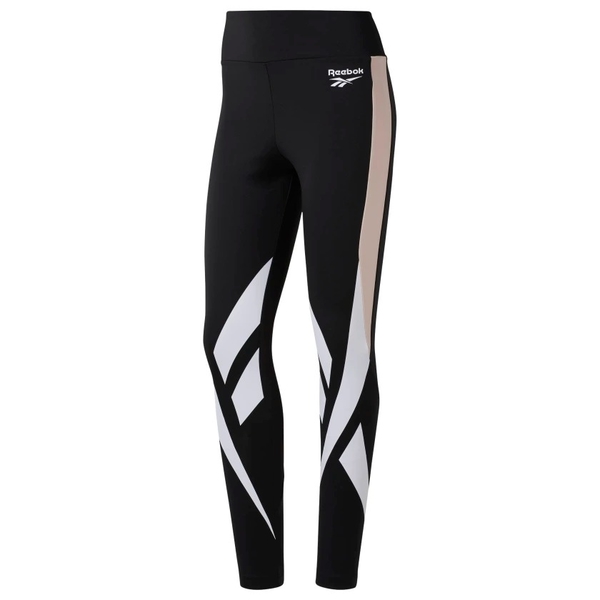 REEBOK CLASSICS VECTOR LEGGINGS 女裝 長褲 慢跑 緊身 彈性 舒適 黑【運動世界】EB5089