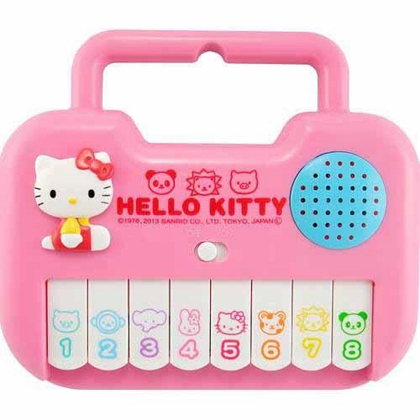 【震撼精品百貨】凱蒂貓_Hello Kitty~三麗鷗 KITTY 音樂玩具(手提鋼琴)#00376