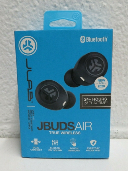 [2美國直購] 原裝正品黑色 一年保 美國 JLab Audio JBuds Air 真無線 運動耳機 附充電收納盒