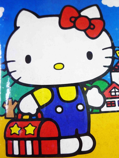 【震撼精品百貨】Hello Kitty 凱蒂貓~貼紙-旅行