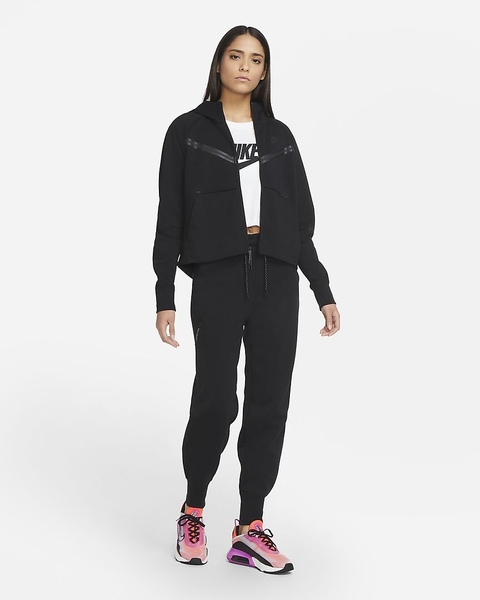 NIKE WR HOODIE FZ 女款黑色連帽外套-NO.CW4299010 product thumbnail 4