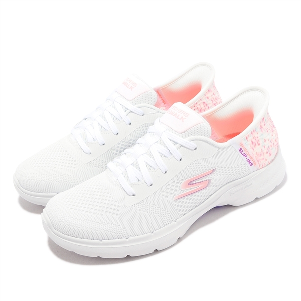 SKECHERS GO WALK 6 女鞋 健走 瞬穿舒適科技 124627WMLT【KAORACER】