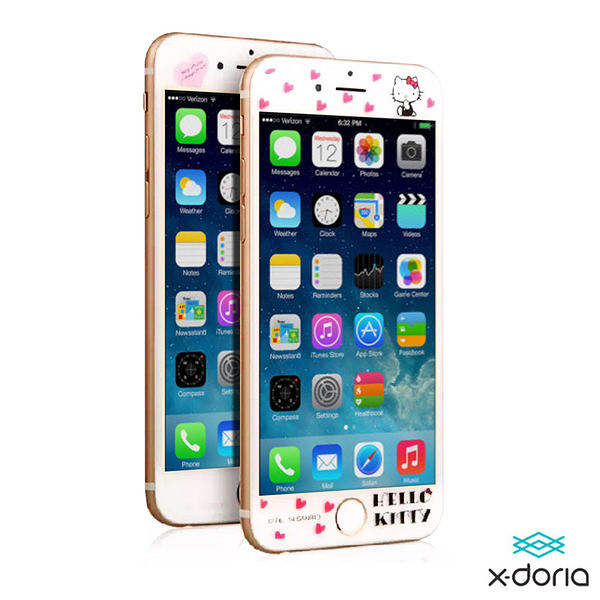 【X-doria】Hello Kitty Paints iPhone6/6S 4.7吋保護軟膜-美媛凱蒂系列(原價990元)