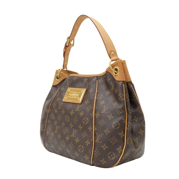 【二手名牌BRAND OFF】LOUIS VUITTON LV 路易威登 棕色 原花帆布 Galliera PM 南瓜包 肩背包 金扣 M56382 product thumbnail 3