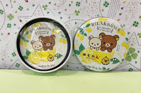 【震撼精品百貨】Rilakkuma San-X 拉拉熊懶懶熊~便條小卡附盒~檸檬#15208 product thumbnail 3