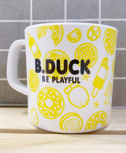 【震撼精品百貨】B.Duck_黃色小鴨~握把塑膠杯-黃【共1款】*73890 product thumbnail 2