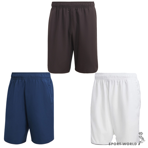 Adidas 男裝 網球短褲 球褲 黑/藍/白【運動世界】HS3266/HT4432/HS3265