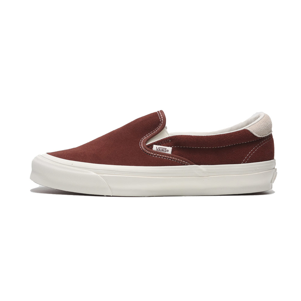 VANS 懶人鞋 OG SLIP-ON 59 LX 可可色 休閒鞋 男女 情侶鞋 VN0007QEBRO product thumbnail 4