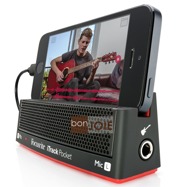::bonJOIE:: 美國進口 Focusrite iTrack Pocket 錄音介面 iPhone Video and Audio Recording Dock 支援 iPhone5 6