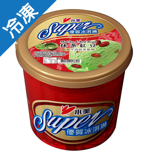 SUPER優質冰淇淋抹茶紅豆