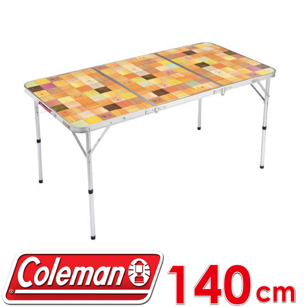 【Coleman 美國 自然風抗菌摺桌/140】CM-26750/摺疊桌/露營桌/戶外休閒桌