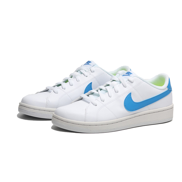 NIKE 休閒鞋 COURT ROYALE 2 NN 白 藍勾 小白鞋 基本款 男 DH3160-103