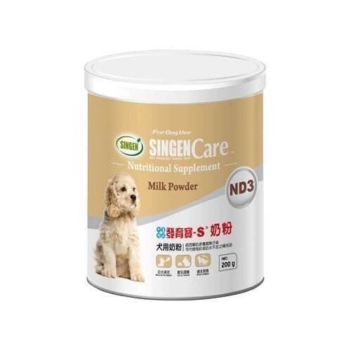 『寵喵樂旗艦店』SINGEN發育寶-S Care ND3犬用奶粉200g．離乳 高齡 病後復原的犬用．犬用營養品 product thumbnail 2