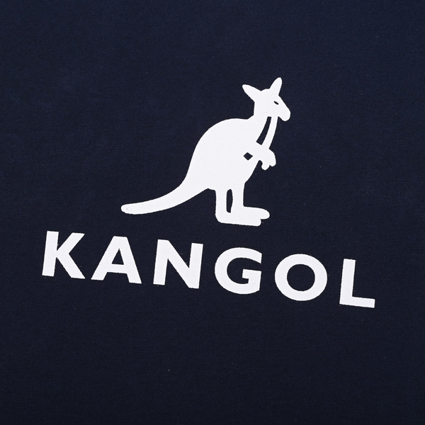 KANGOL 童裝 短T 灰色 深藍 圓領 短袖 上衣 6126500612 6126500680 product thumbnail 6