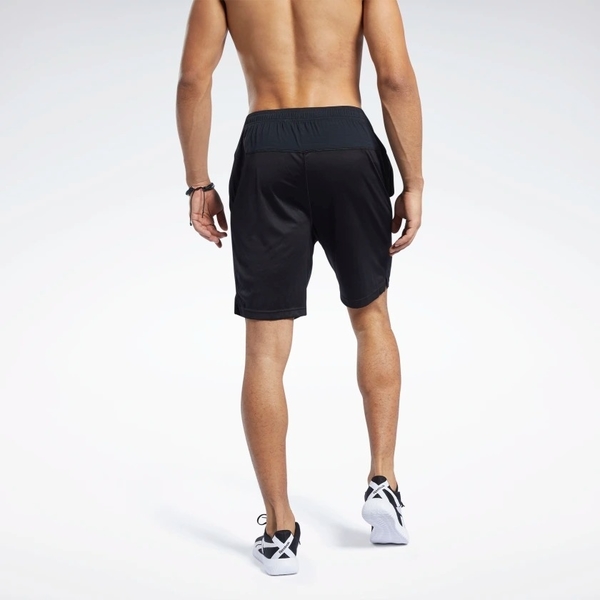 REEBOK WORKOUT READY SHORTS 男裝 短褲 慢跑 訓練 乾爽 透氣 黑【運動世界】FP9126 product thumbnail 4