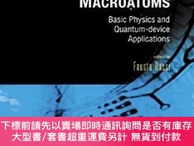 二手書博民逛書店英文原版罕見Semiconductor Macroatoms: Basics Physics and Quantu