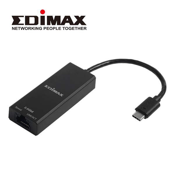 EDIMAX 訊舟 EU-4307 V2 Type-C 轉 2.5G 超高速網路卡