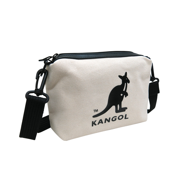 KANGOL 英國袋鼠 側背包 化妝包 帆布側背小包 62558702 得意時袋 product thumbnail 2