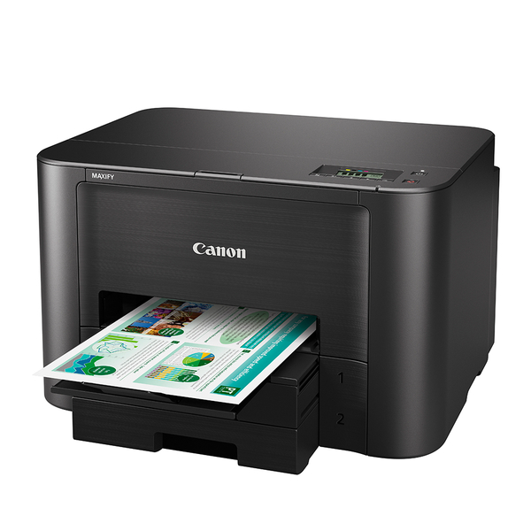 (登錄送400)Canon MAXIFY iB4170+PGI-2700XL 4色墨水1組 商用噴墨印表機+墨水組(1黑3彩) product thumbnail 2