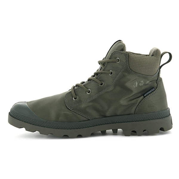 PALLADIUM PAMPA CUFF RECYCLE WP+ 男鞋 男女款 深綠色 防水 輕量 雨鞋 環保 高筒靴 06654377 product thumbnail 3