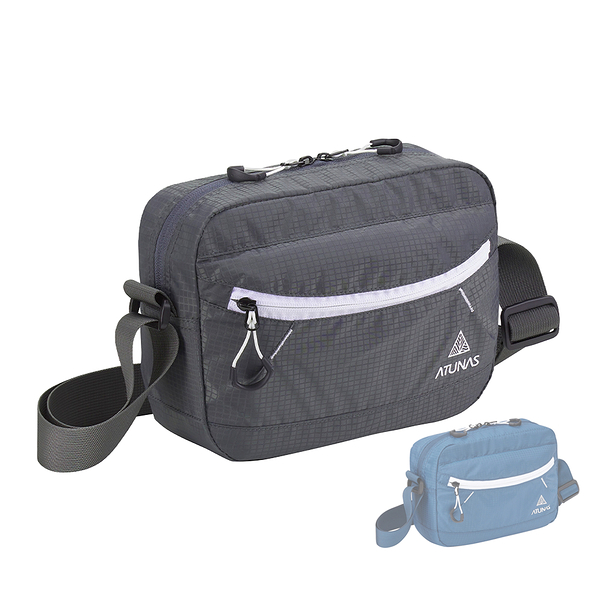 ATUNAS多功能胸前包(A1BPEE01)(斜背包/旅遊包/隨身包/拉鍊袋/腰包)