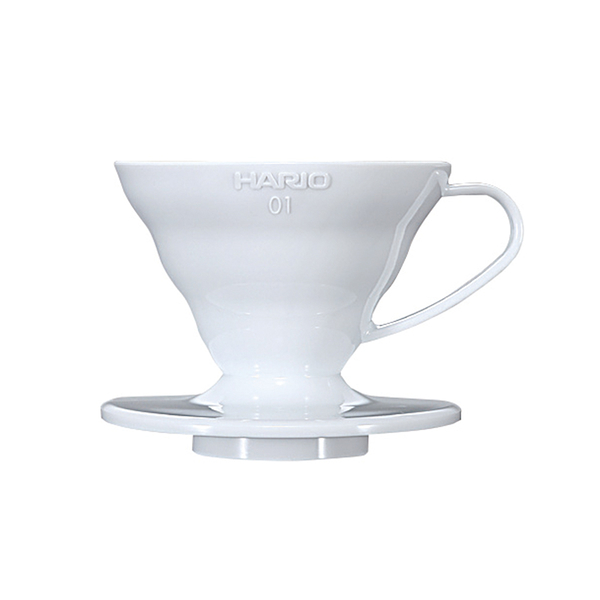 日本HARIO V60白色01磁石濾杯 1~2杯