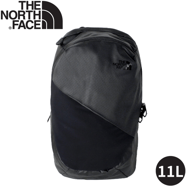 【The North Face 11L女單日休閒包《黑》】3KYB/雙肩背包/通勤背包/旅行背包