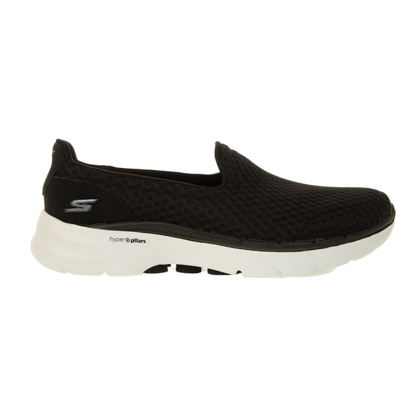 SKECHERS GO WALK 6 黑 女 免綁帶 輕量 穩定 支撐 機能 懶人鞋 健走鞋 124508WBKW product thumbnail 2